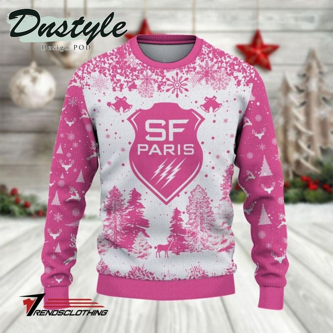 Stade Francais 2023 Ugly Christmas Sweater