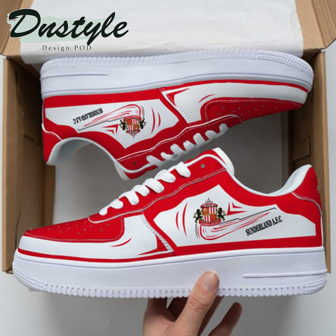 Sunderland A.FC EFL Championship Nike Air Force 1 Sneakers