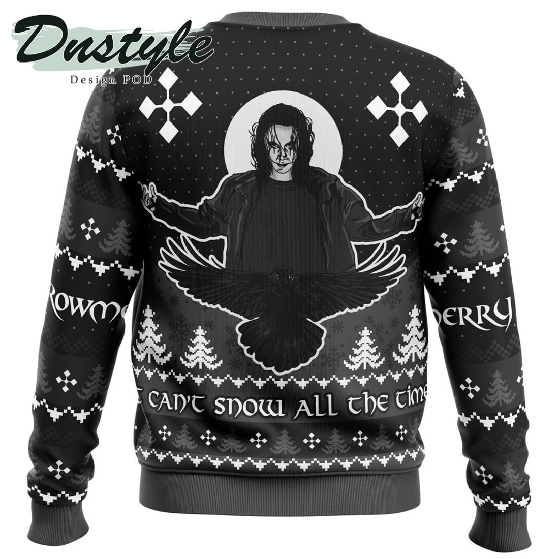 The Crow Merry Crowmas Ugly Christmas Sweater