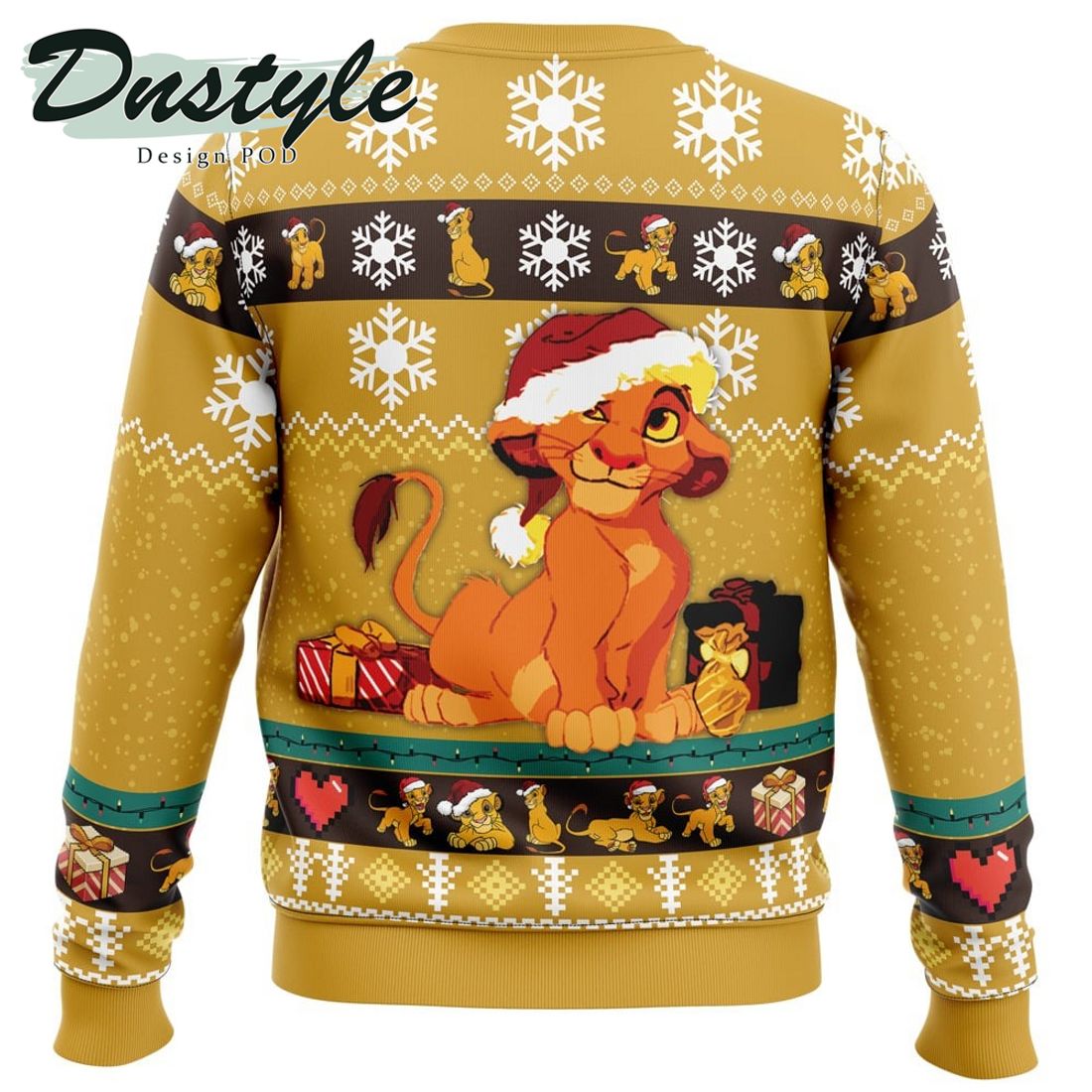 The Lion King Simba Ugly Christmas Sweater
