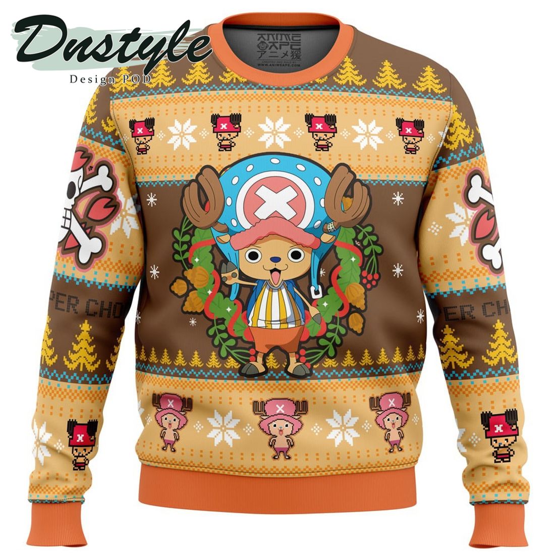 Tony Chopper One Piece Ugly Christmas Sweater