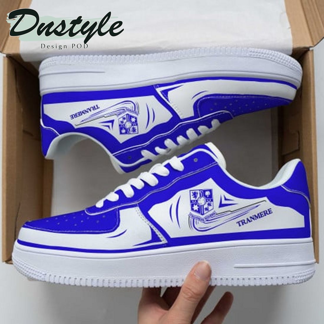 Tranmere Rovers EFL Championship Nike Air Force 1 Sneakers