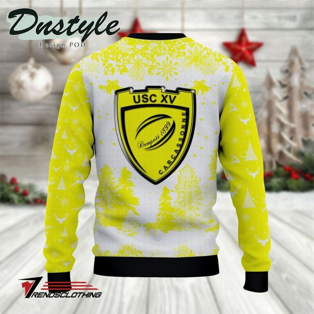 US Carcassonne 2023 Ugly Christmas Sweater