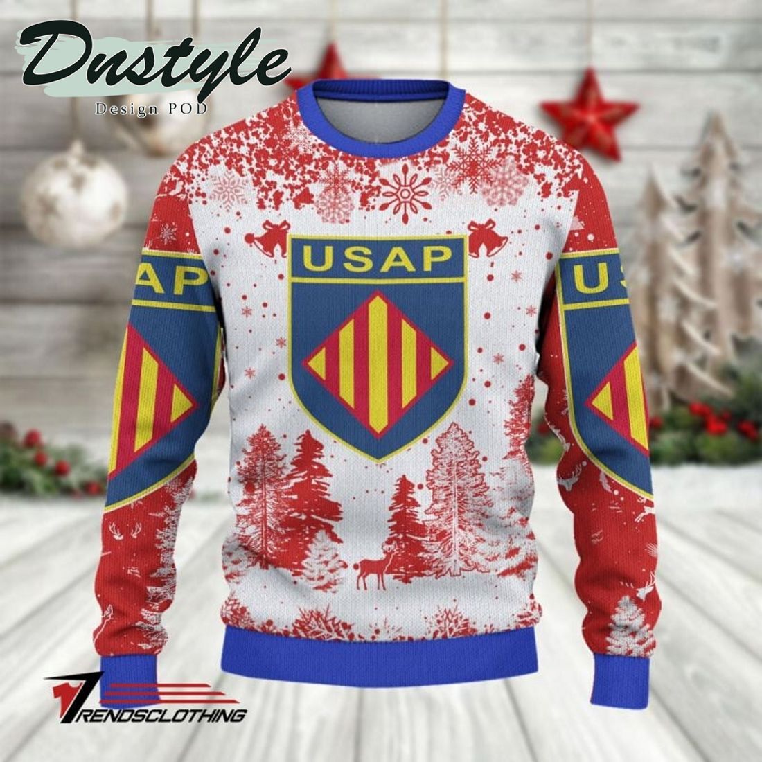 USA Perpignan 2023 Ugly Christmas Sweater