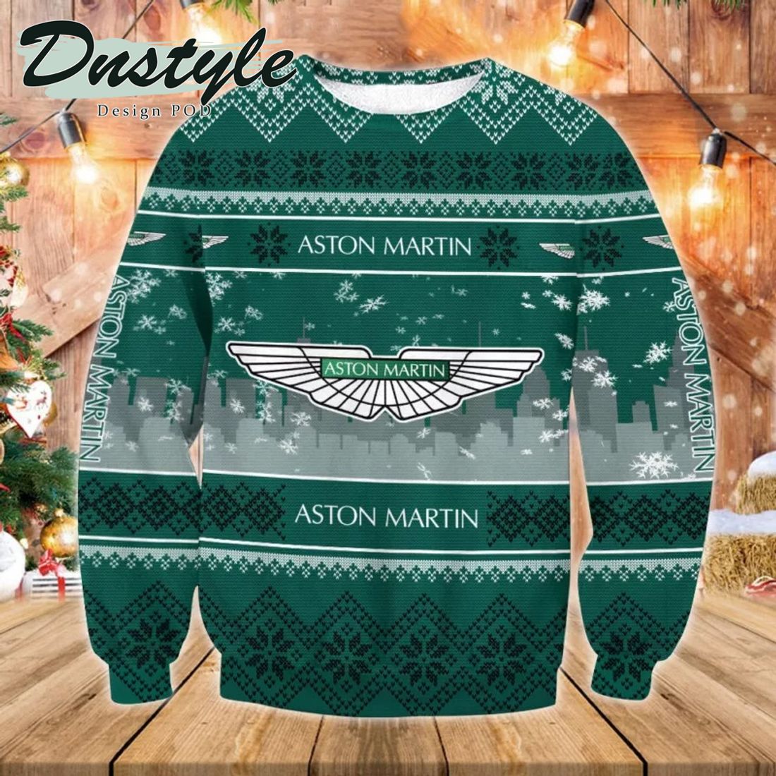 Aston Martin Aramco Cognizant F1 Team Ugly Christmas Sweater