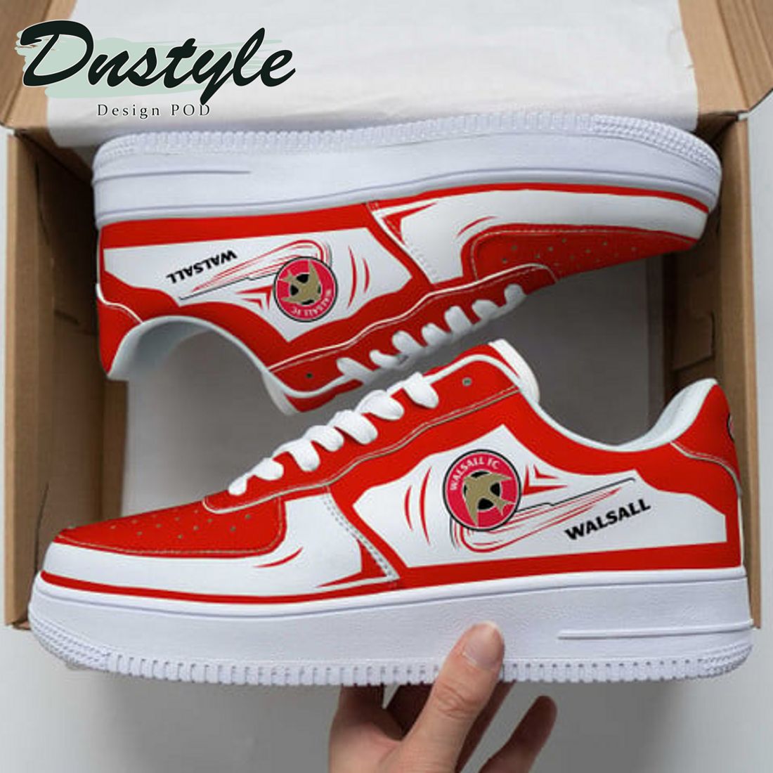 Walsall FC EFL Championship Nike Air Force 1 Sneakers