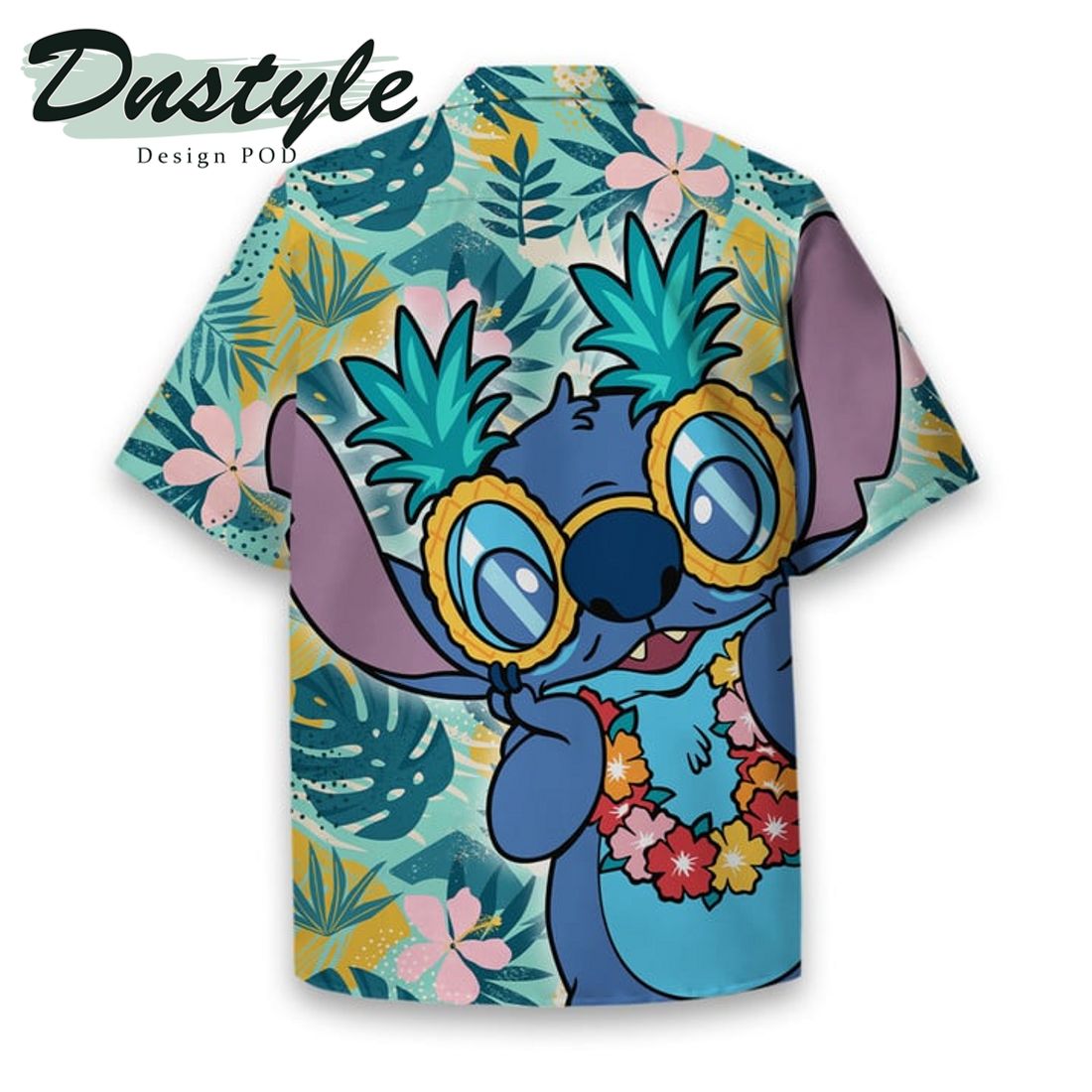 Stitch In Summer Vibin' Hawaiian Shirt
