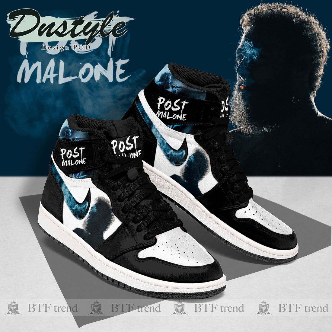 Post Malone Air Jordan 1 High Sneaker