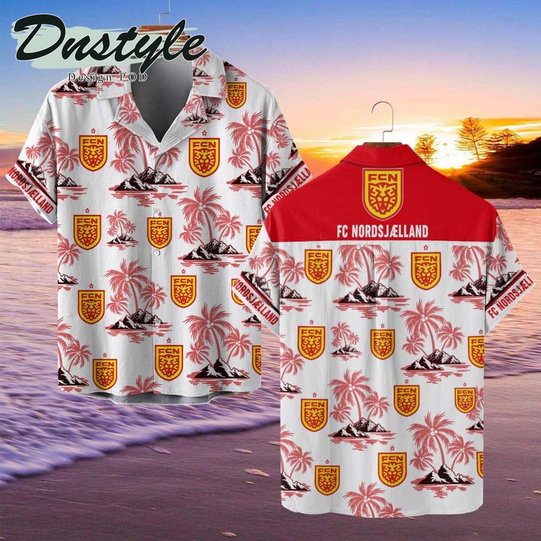FC Nordsj?lland superliga hawaii skjorte