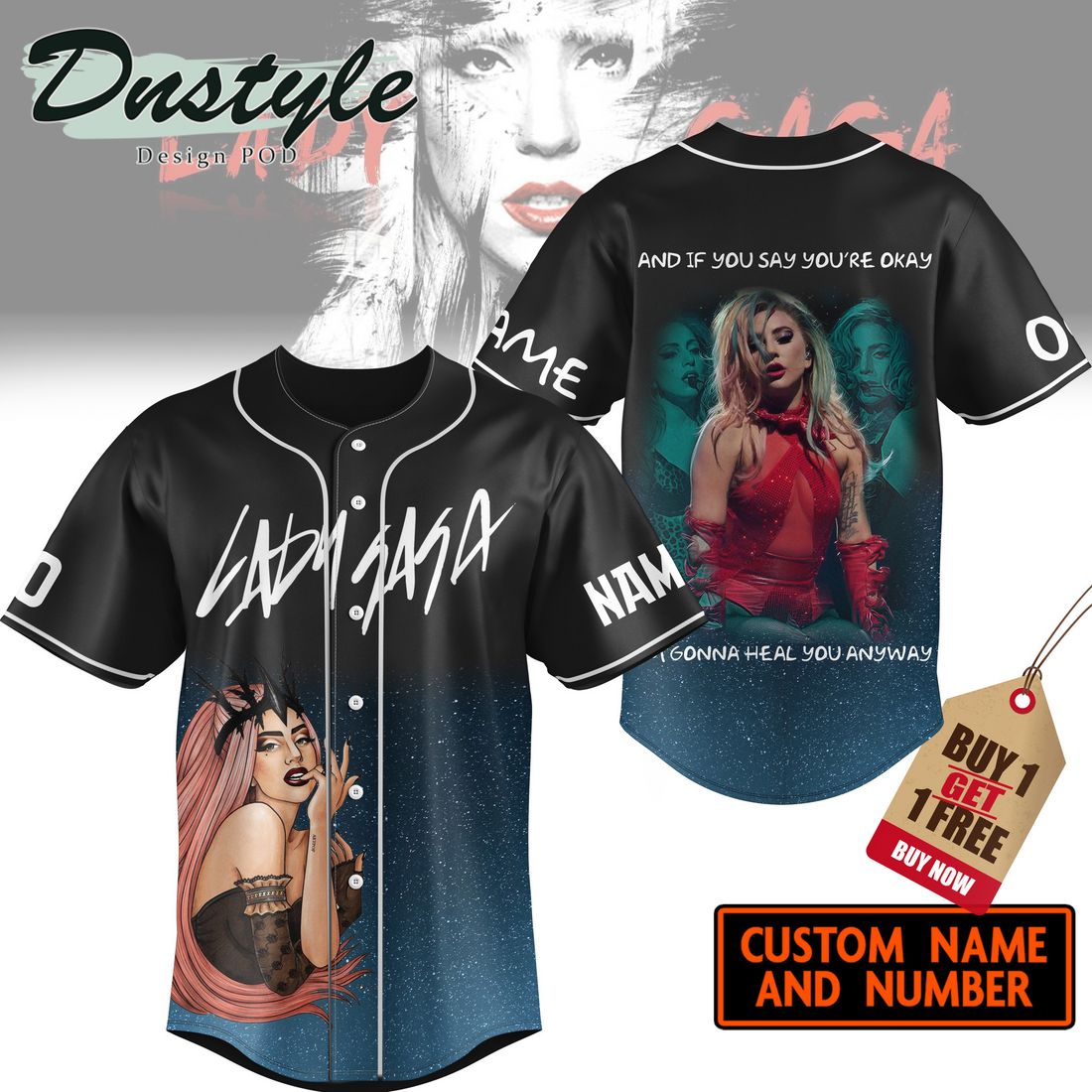 Hades there is no escape personalized baseball jersey