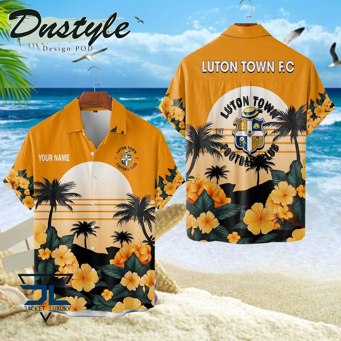 Crystal Palace FC 2024 Custom Name Hawaiian Shirt