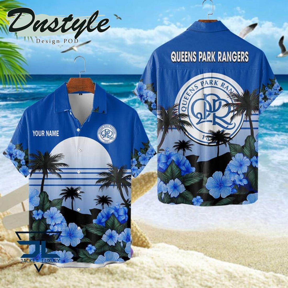 Queens Park Rangers 2024 Custom Name Hawaiian Shirt