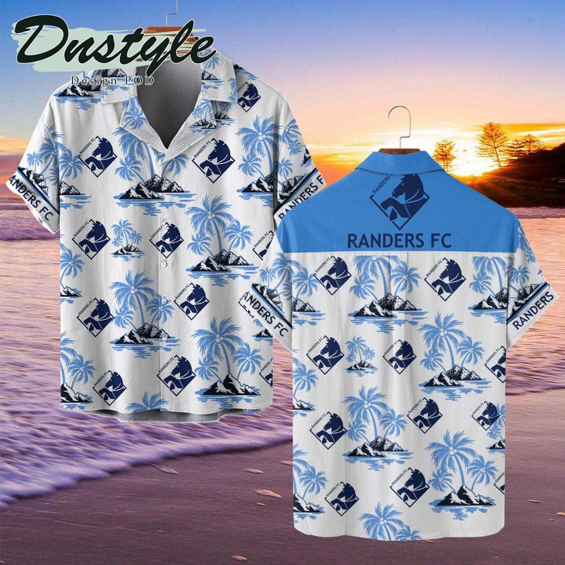 Lyngby Boldklub superliga hawaii skjorte