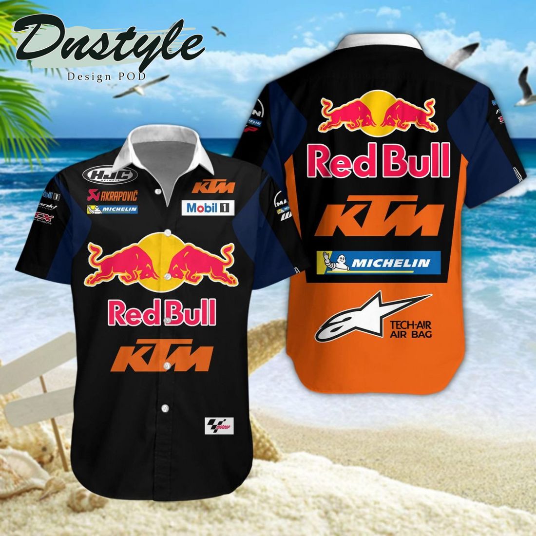 Red Bull KTM Factory Racing 2024 Hawaiian Shirt