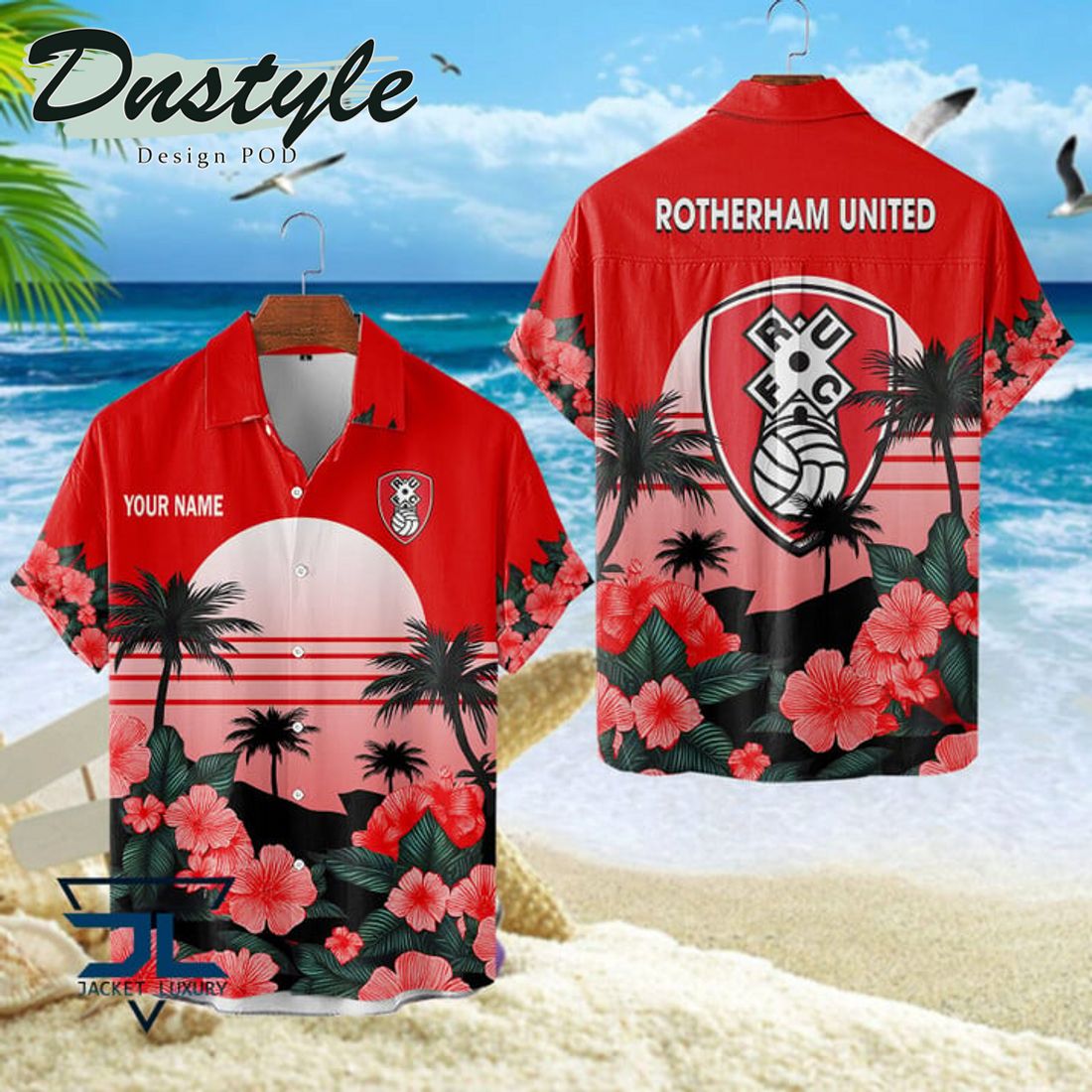 Middlesbrough FC 2024 Custom Name Hawaiian Shirt