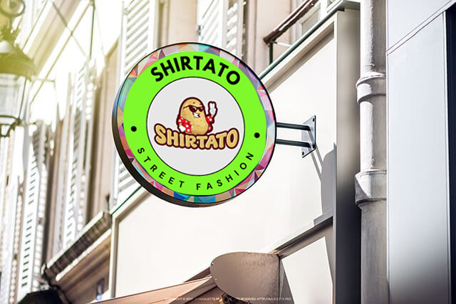 Shirtato Logo Sign